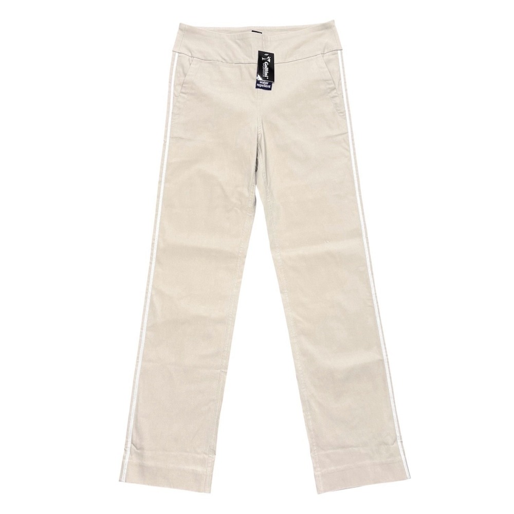 NWT Golftini Women's Ankle Pants Khaki Golf‎ Pants Size Large Water Repellent